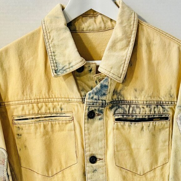Moschino (RARE) Blonde Denim Jacket - Picture 10 of 11